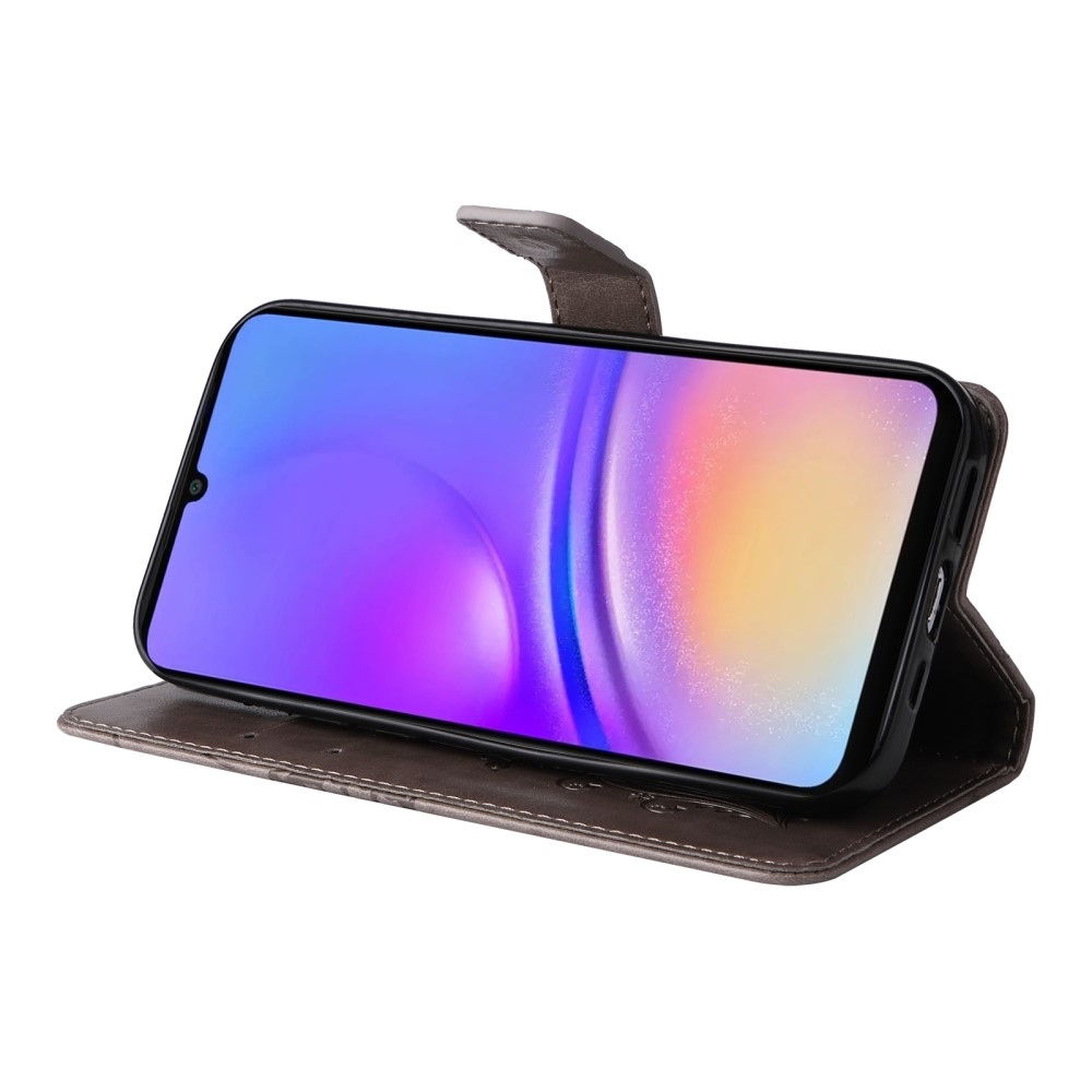 Big Butterfly knižkové púzdro na Samsung Galaxy A06 4G - šedé