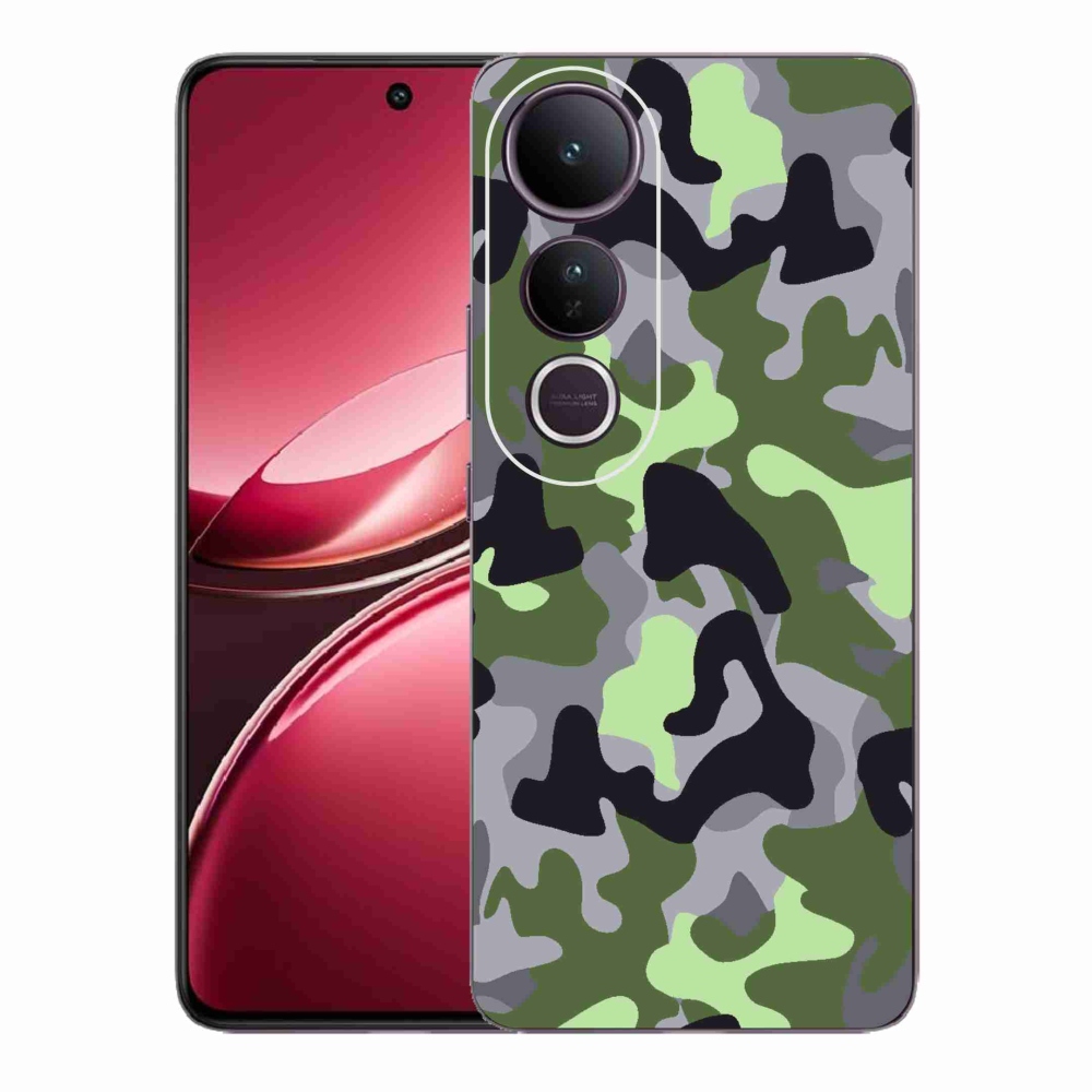 Gélový kryt mmCase na Vivo V50 Lite 4G/5G - maskáčový vzor 7