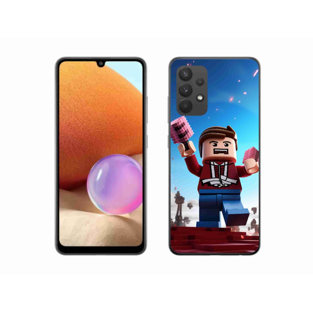 Gélový kryt mmCase na Samsung Galaxy A32 4G - roblox 2