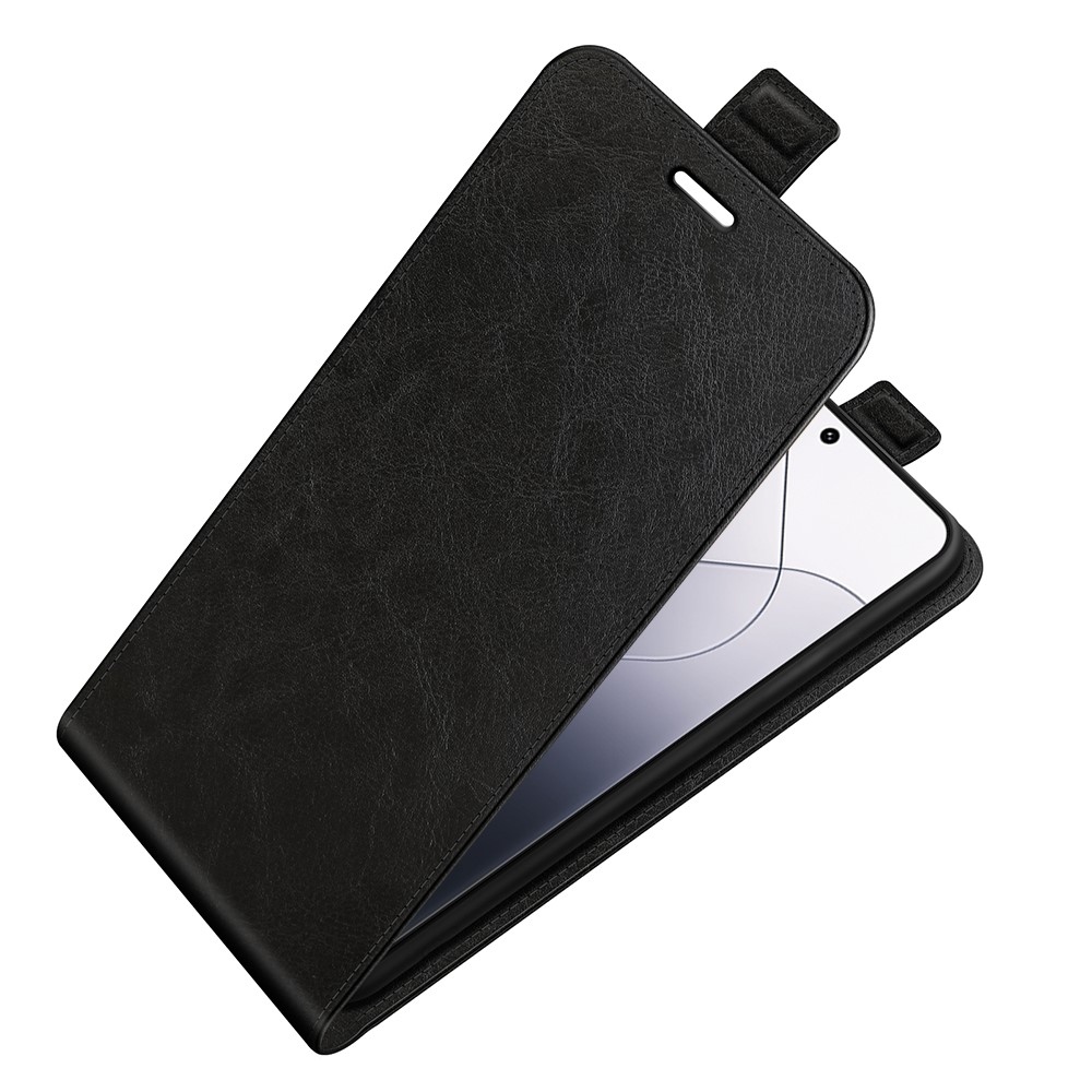 Vertical knižkové púzdro na Xiaomi 14 Pro - čierne