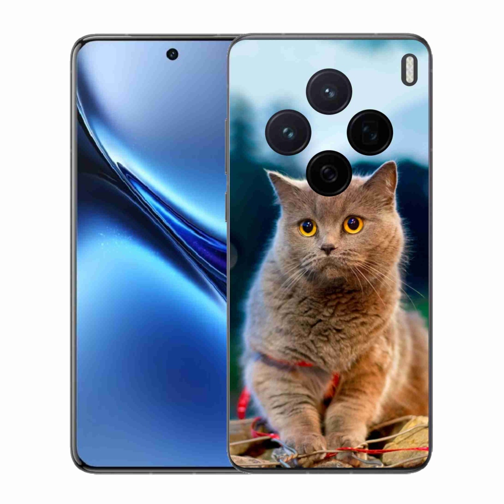 Gélový kryt mmCase na Vivo X200 5G - britská modrá 2