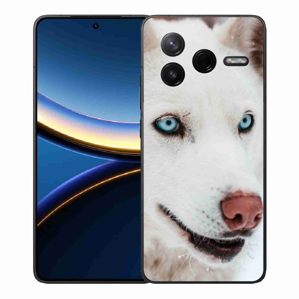 Gélový kryt mmCase na Xiaomi Poco F7 Pro - psí pohľad