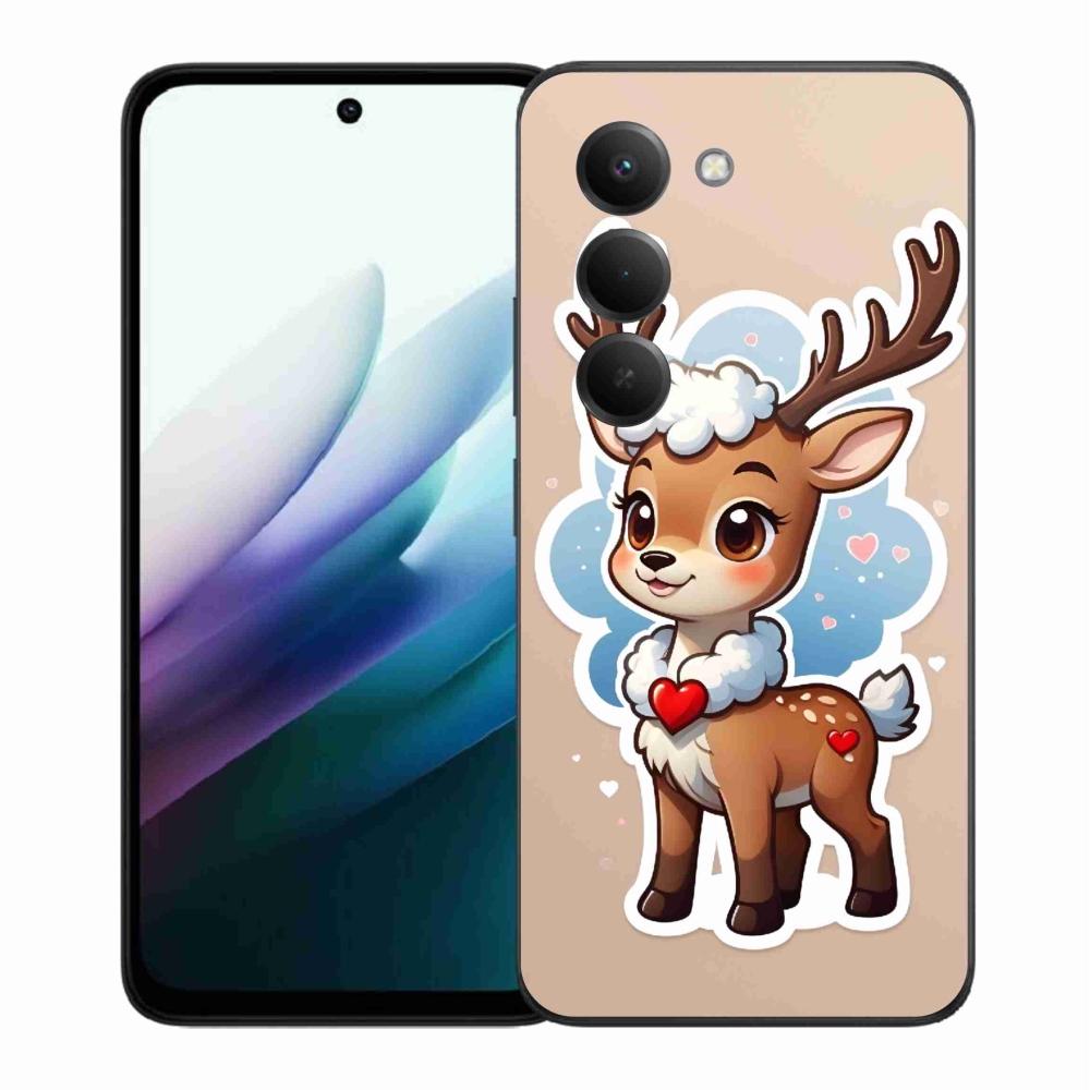 Gélový kryt mmCase na Xiaomi Redmi 15 4G/5G (171mm) - kreslený sob