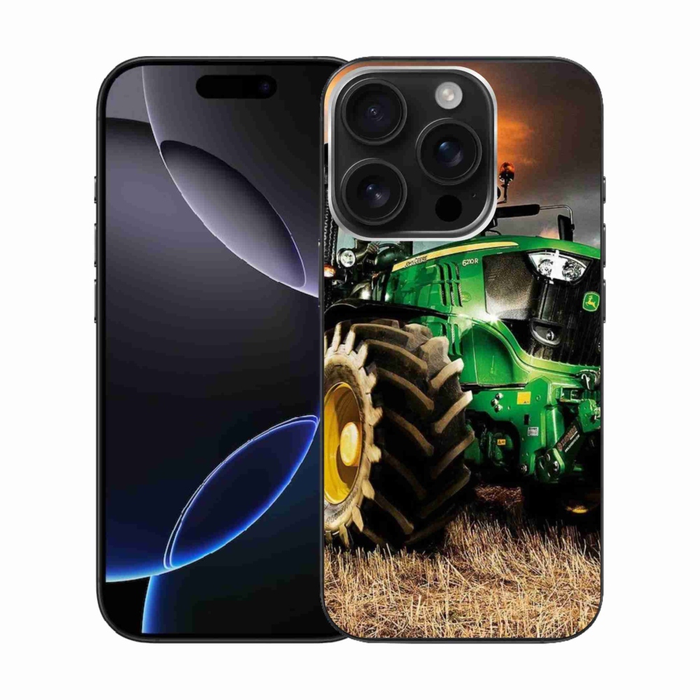 Gélový kryt mmCase na iPhone 16 Pro - traktor