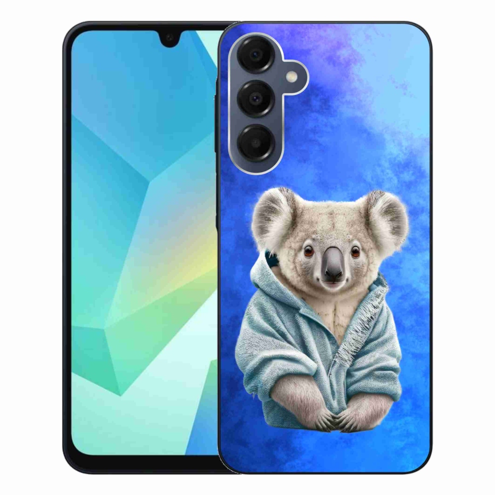 Gélový kryt mmCase na Samsung Galaxy A16 4G/5G - koala vo svetri
