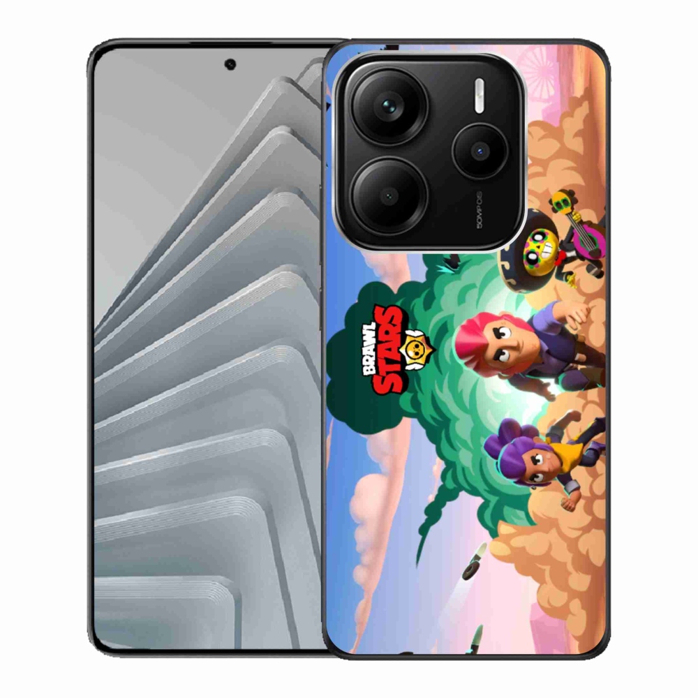 Gélový kryt mmCase na Xiaomi Redmi Note 14 5G - brawl stars