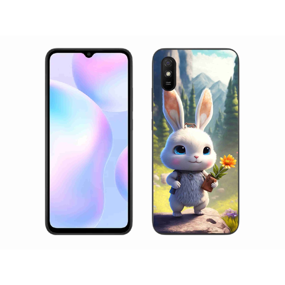 Gélový kryt mmCase na Xiaomi Redmi 9AT - roztomilý zajačik