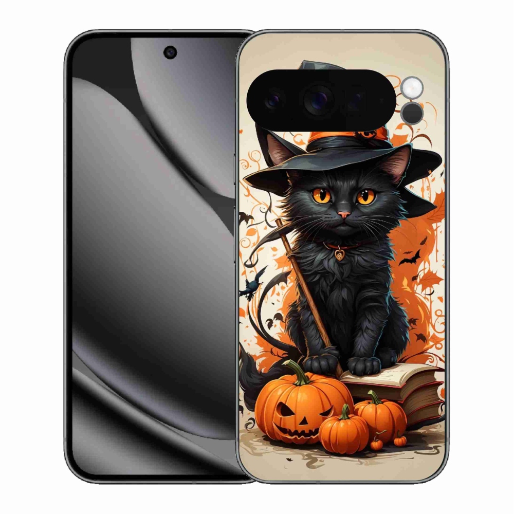 Gélový kryt mmCase na Google Pixel 10 Pro XL - kocúr čarodejník