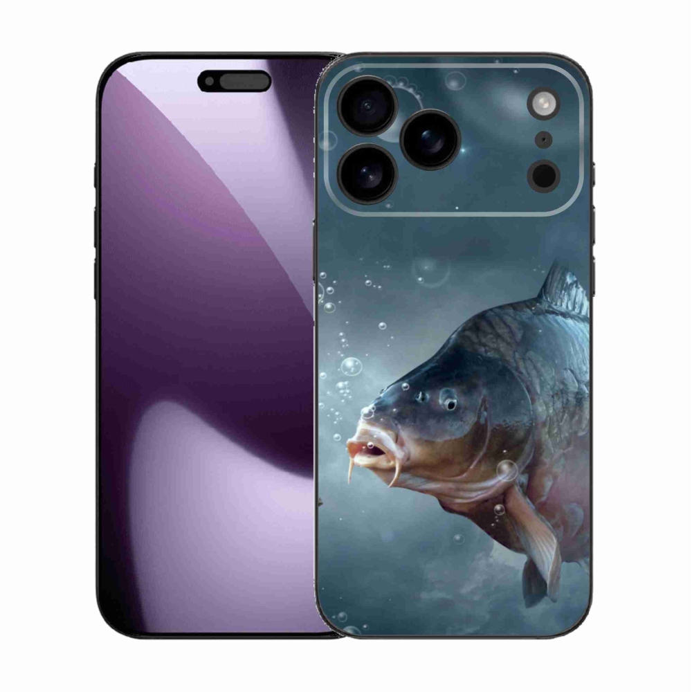 Gélový kryt mmCase na iPhone 17 Pro Max - kapor a bublinky