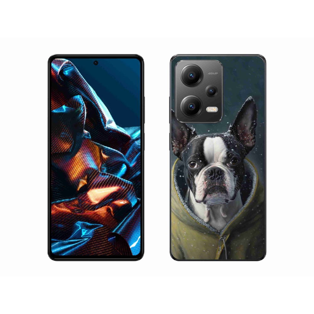 Gélový kryt mmCase na Xiaomi Redmi Note 12 Pro 5G - buldoček