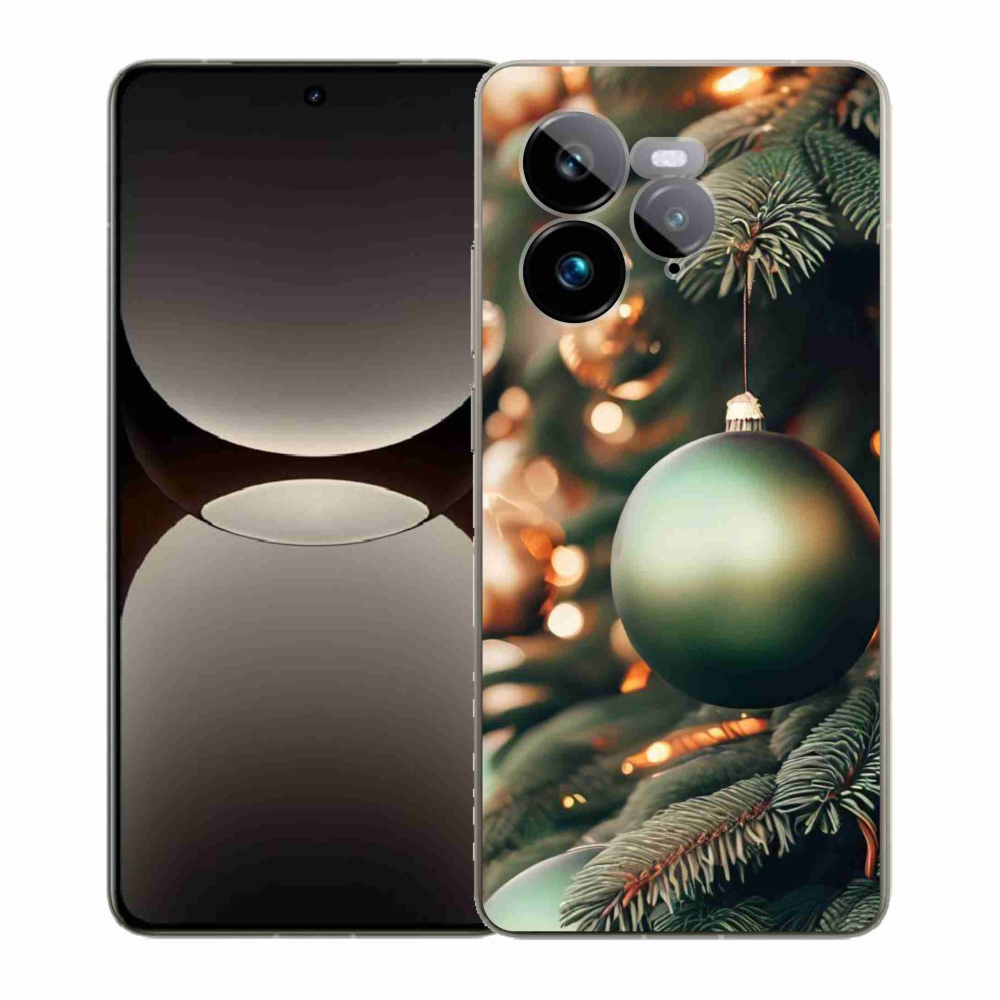 Gélový kryt mmCase na Realme GT 7 Pro 5G - vianočné ozdoby 1