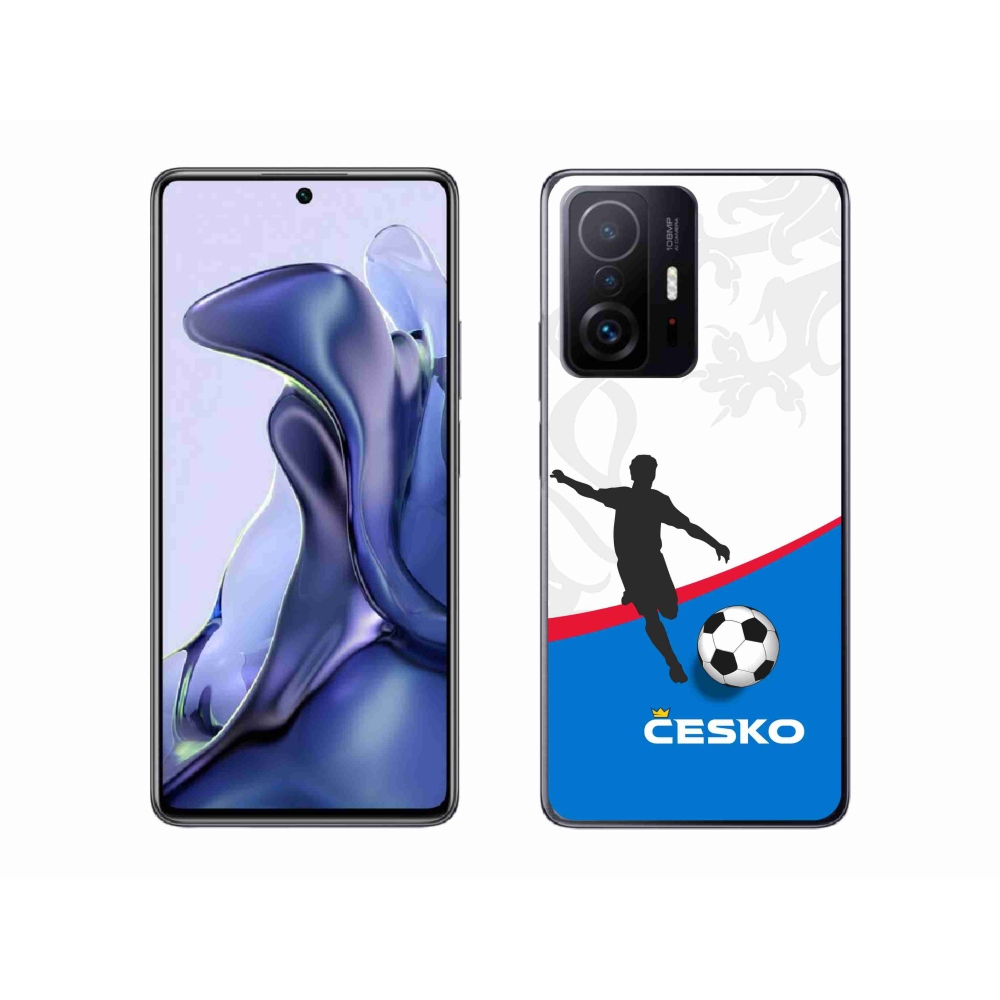 Gélový kryt mmCase na Xiaomi 11T Pro - futbal Česko 1