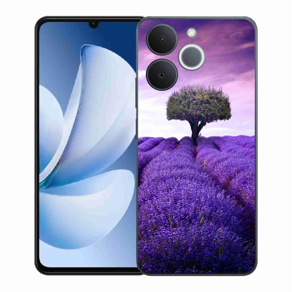 Gélový kryt mmCase na Realme Note 70T - levanduľová lúka