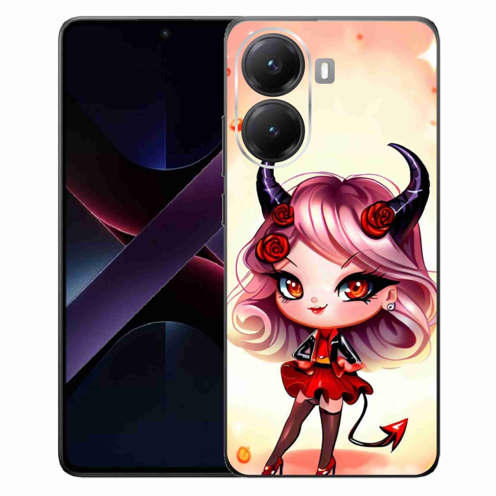 Gélový kryt mmCase na Xiaomi Poco X7 Pro 5G - kreslená čertica