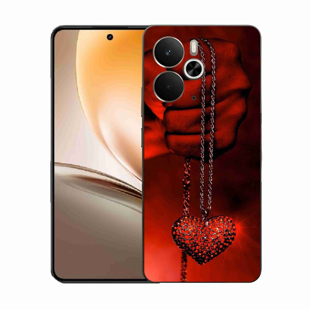Gélový kryt mmCase na Realme 14 5G - náhrdelník