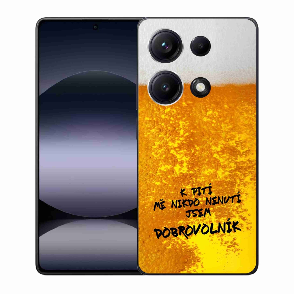 Gélový kryt mmCase na Xiaomi Redmi Note 14S - pivný motív 4