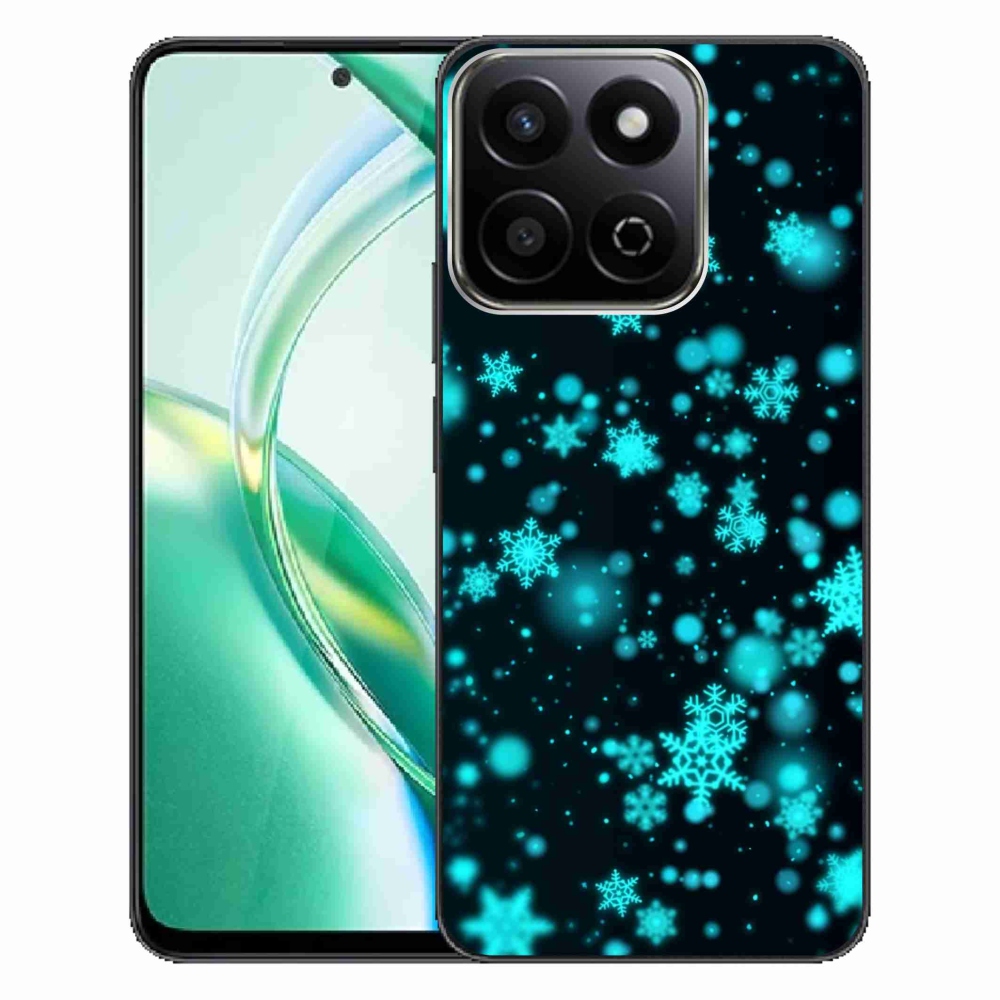 Gélový kryt mmCase na Honor 200 Smart 5G - snehové vločky 1