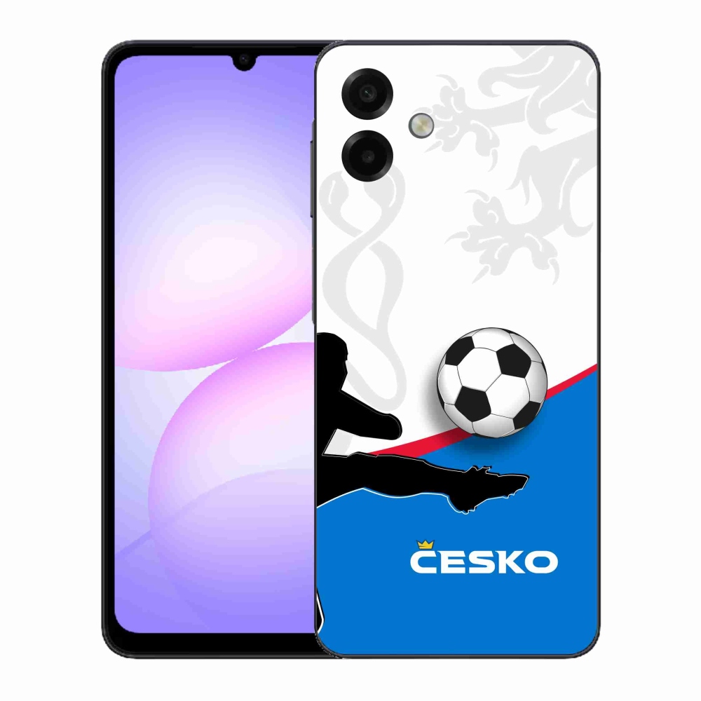 Gélový kryt mmCase na Samsung Galaxy A07 4G - futbal Česko 3