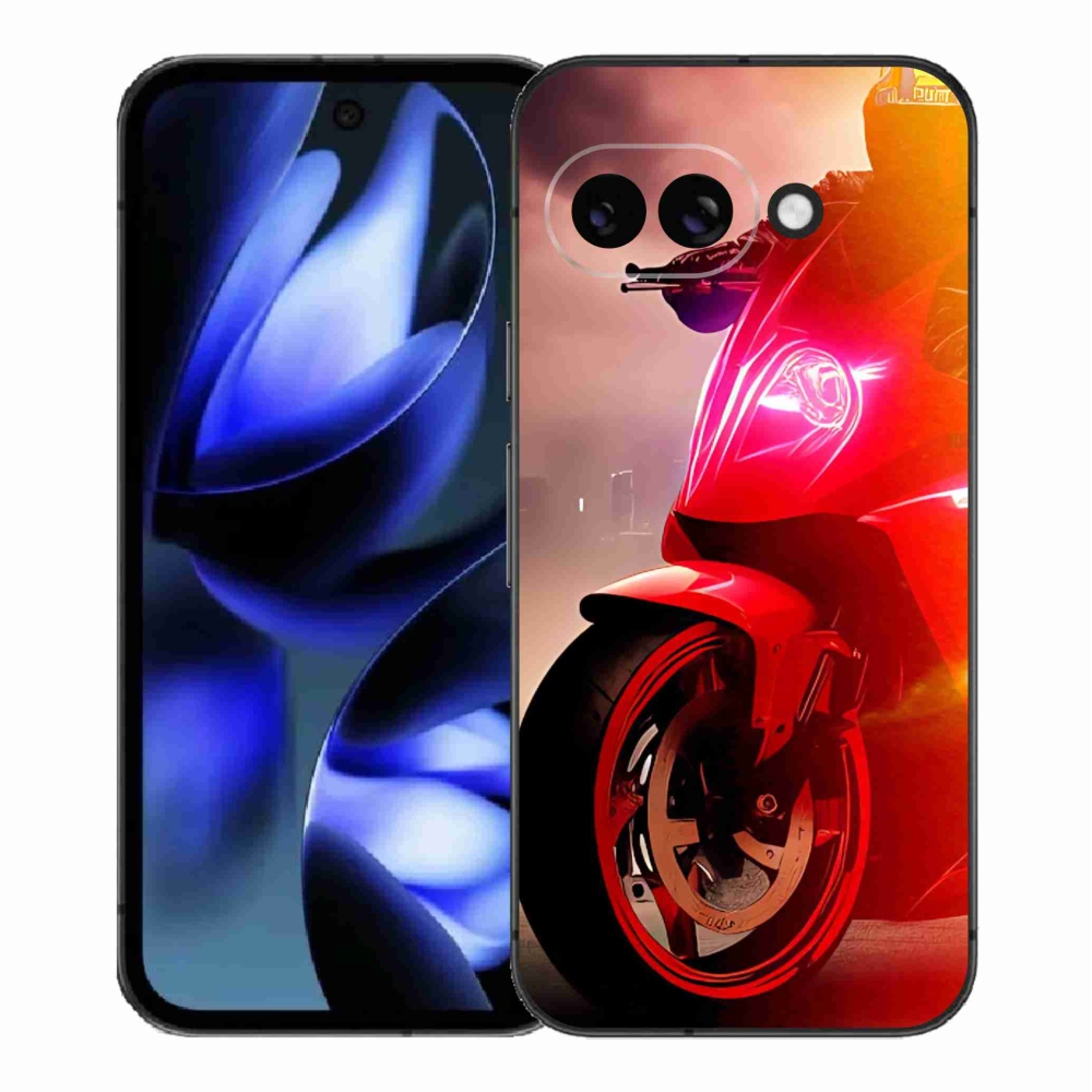 Gélový kryt mmCase na Google Pixel 9a - motorka