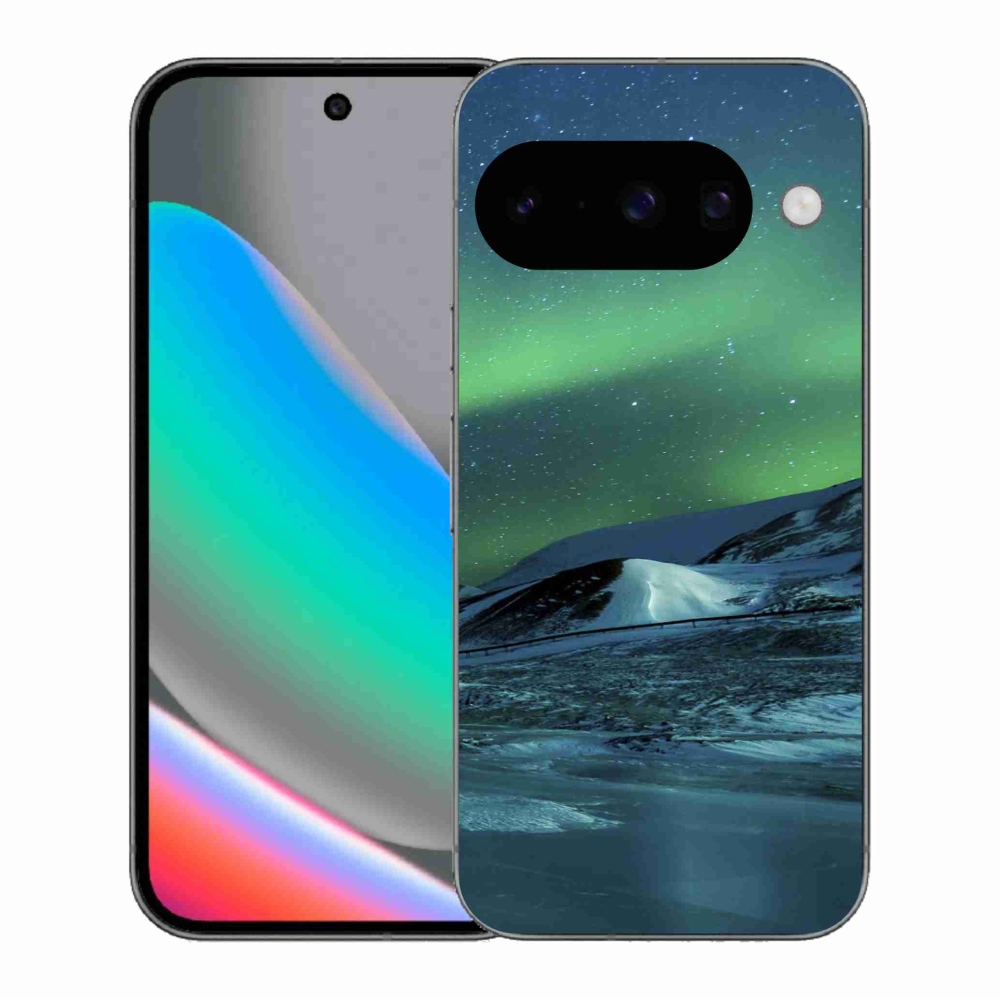 Gélový kryt mmCase na Google Pixel 10 - polárna žiara