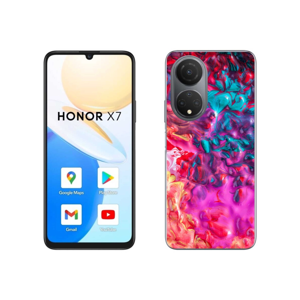 Gélový kryt mmCase na Honor X7 - abstrakt 27