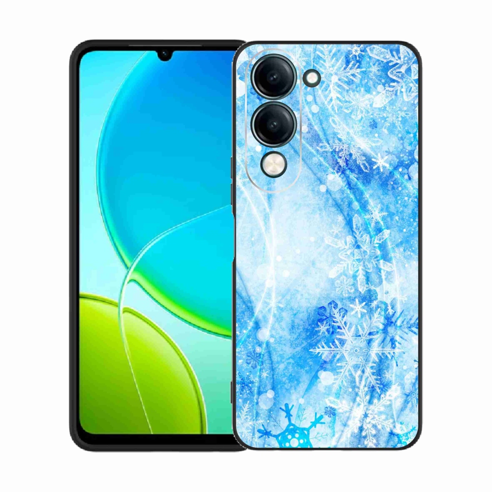 Gélový kryt mmCase na Vivo Y29s 5G - snehové vločky