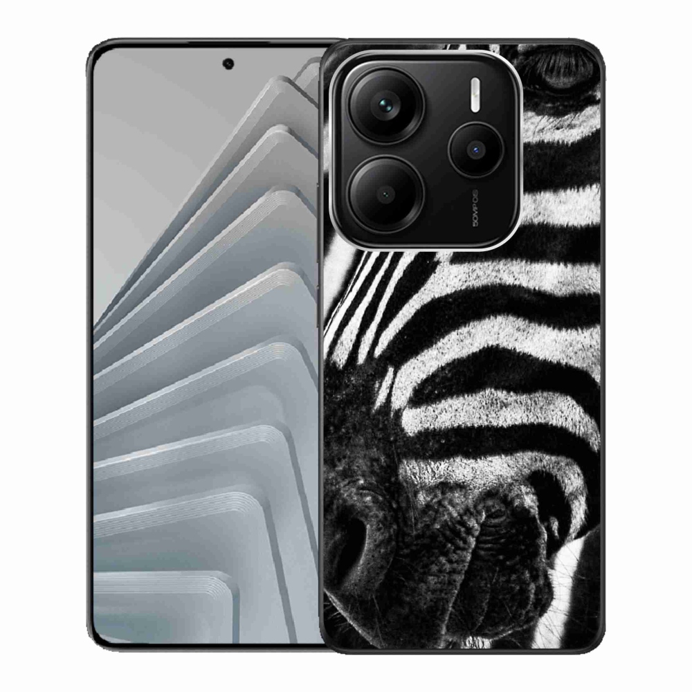 Gélový kryt mmCase na Xiaomi Redmi Note 14 5G - zebra