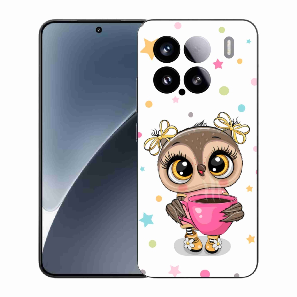 Gélový kryt mmCase na Xiaomi 15 - kreslená sovička