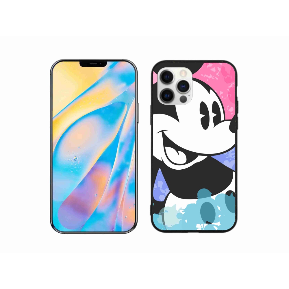 Gélový kryt mmCase na iPhone 12 Pro - mickey mouse