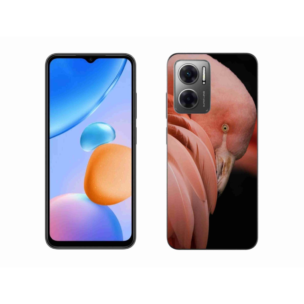 Gélový kryt mmCase na Xiaomi Redmi 10 5G - plameniak 3