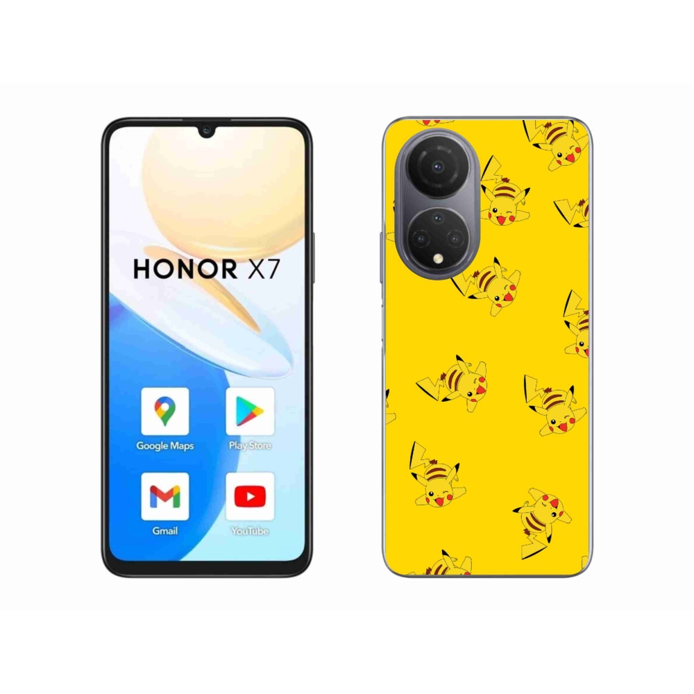 Gélový kryt mmCase na Honor X7 - pikachu