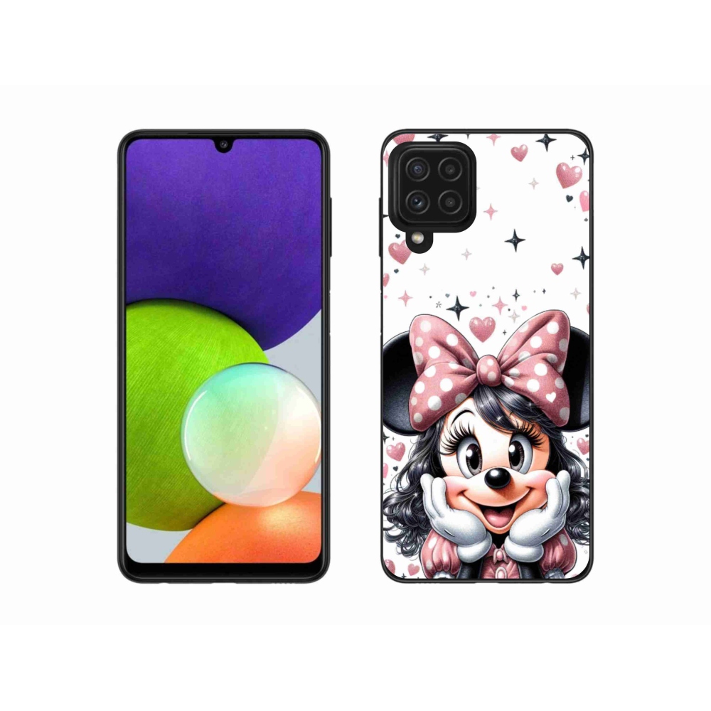 Gélový kryt mmCase na Samsung Galaxy A22 4G - minnie