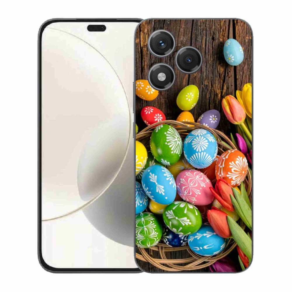 Gélový kryt mmCase na Honor 400 Lite - veľkonočné vajíčka