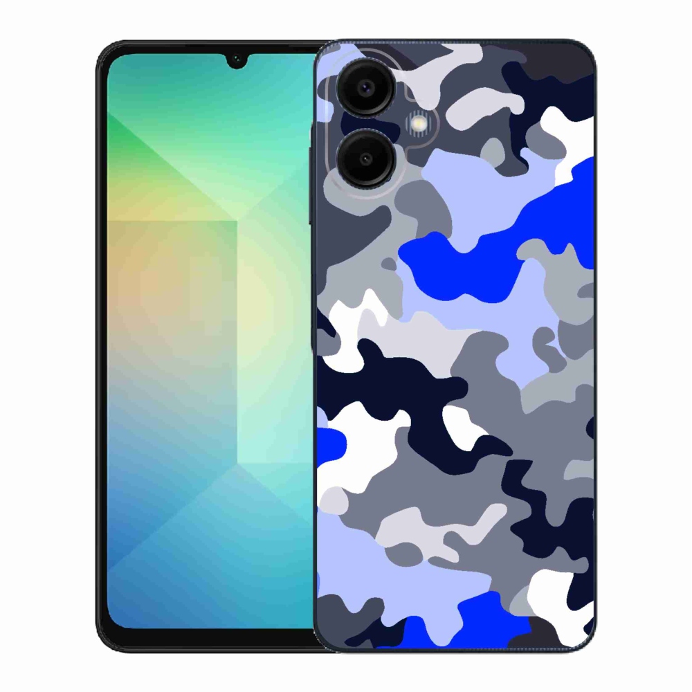 Gélový kryt mmCase na Samsung Galaxy A06 4G - maskáčový vzor 8