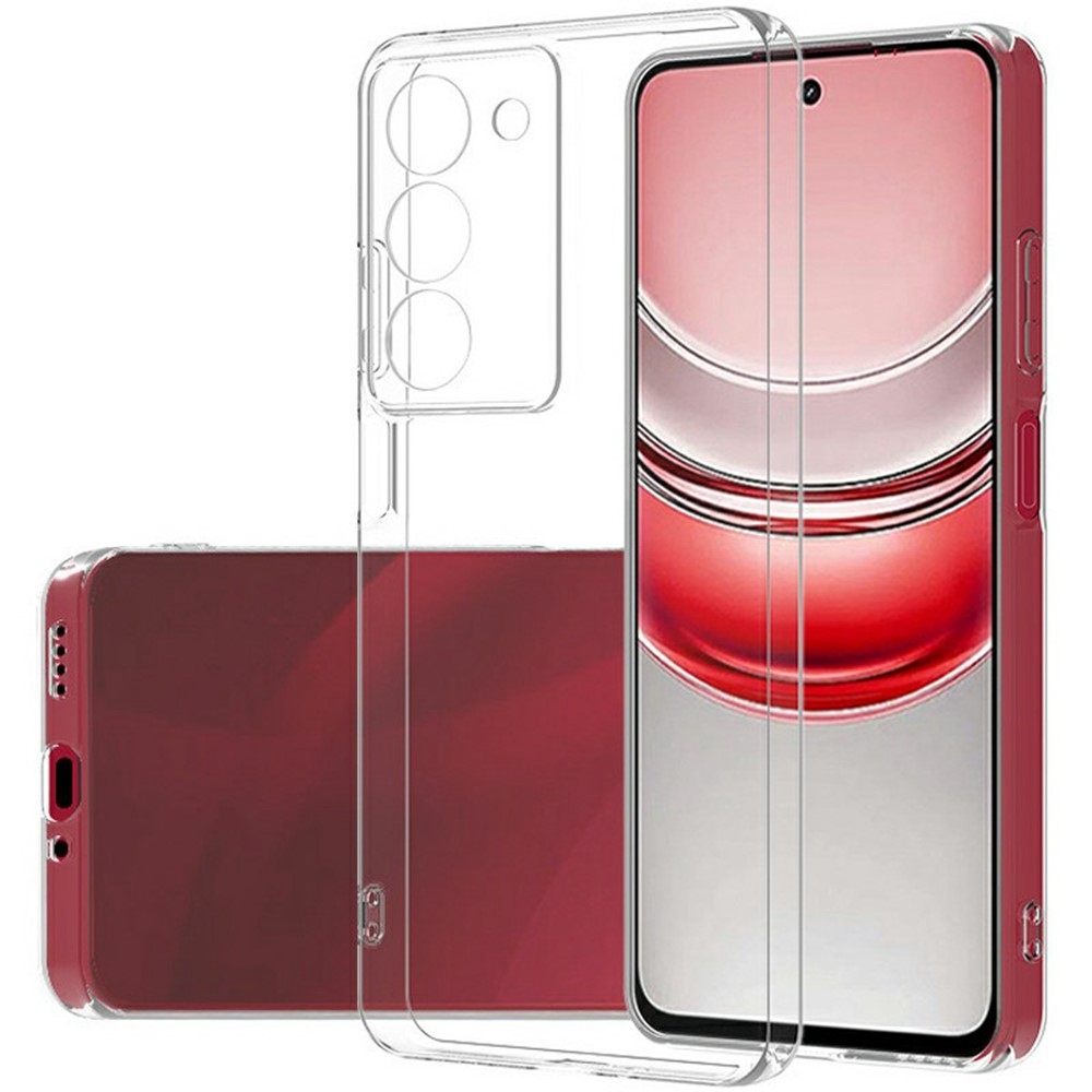 Priehľadný gélový obal na Realme 14x 5G - priehľadný