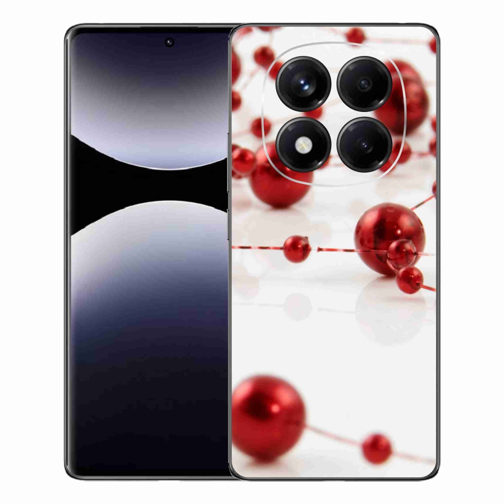 Gélový kryt mmCase na Xiaomi Redmi Note 14 Pro - vianočná reťaz