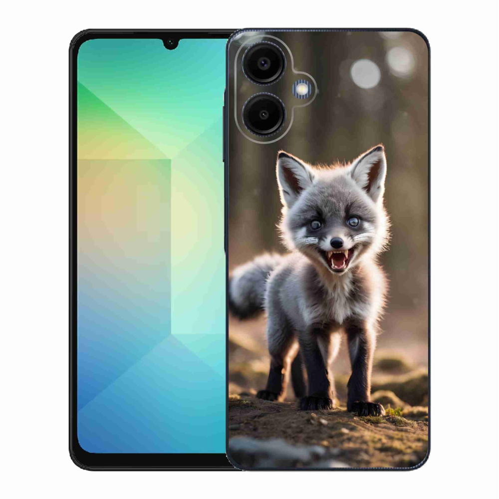 Gélový kryt mmCase na Samsung Galaxy A06 4G - rozzúrená líška