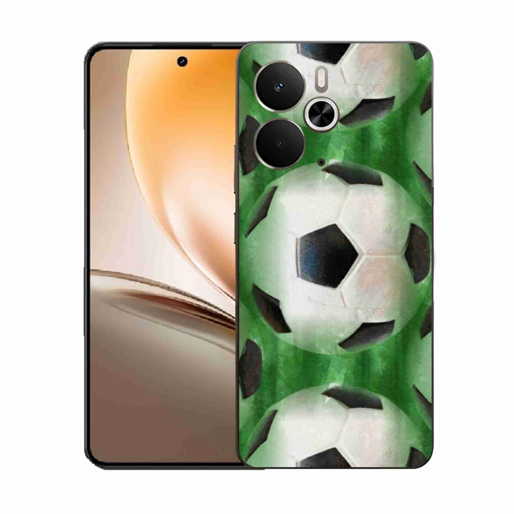 Gélový kryt mmCase na Realme 14 5G - futbalová lopta