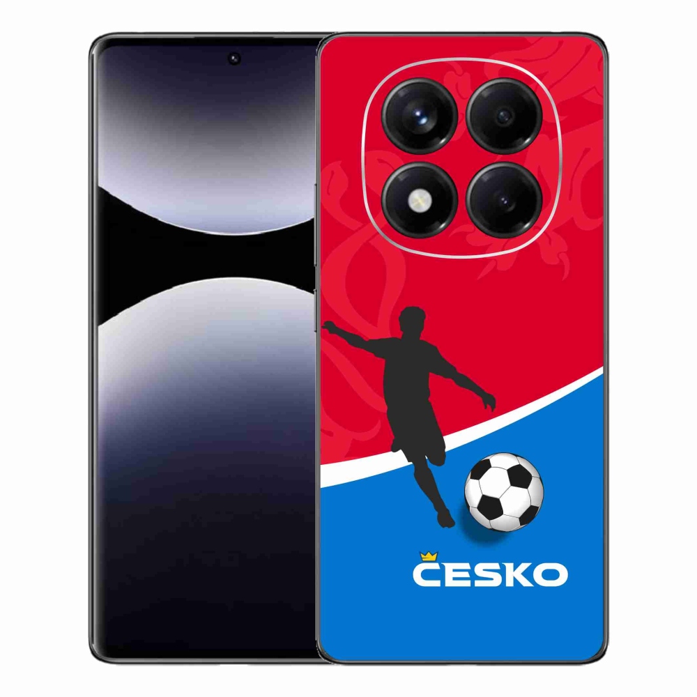 Gélový kryt mmCase na Xiaomi Redmi Note 14 Pro - futbal Česko