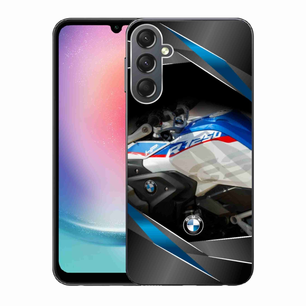 Gélový kryt mmCase na Samsung Galaxy A24 - motorka bmw 1