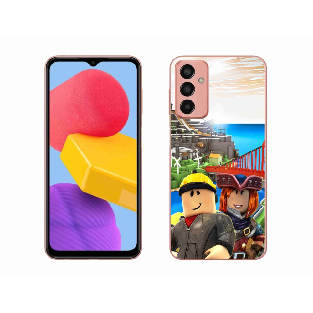 Gélový kryt mmCase na Samsung Galaxy M13 - roblox 1