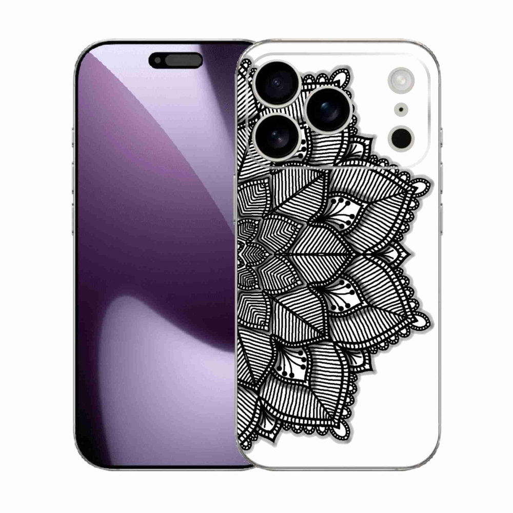 Gélový kryt mmCase na iPhone 17 Pro - mandala