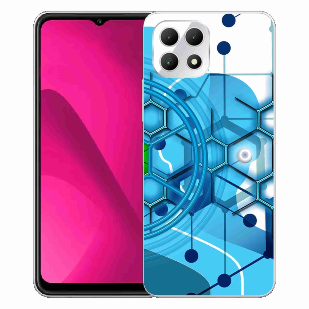 Gélový kryt mmCase na T-Mobile T Phone 2 - abstraktný vzor 2