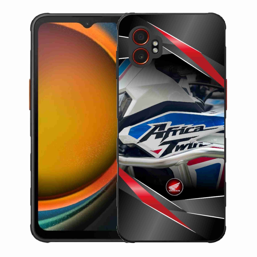 Gélový kryt mmCase na Samsung Galaxy Xcover 7 Pro - motorka honda