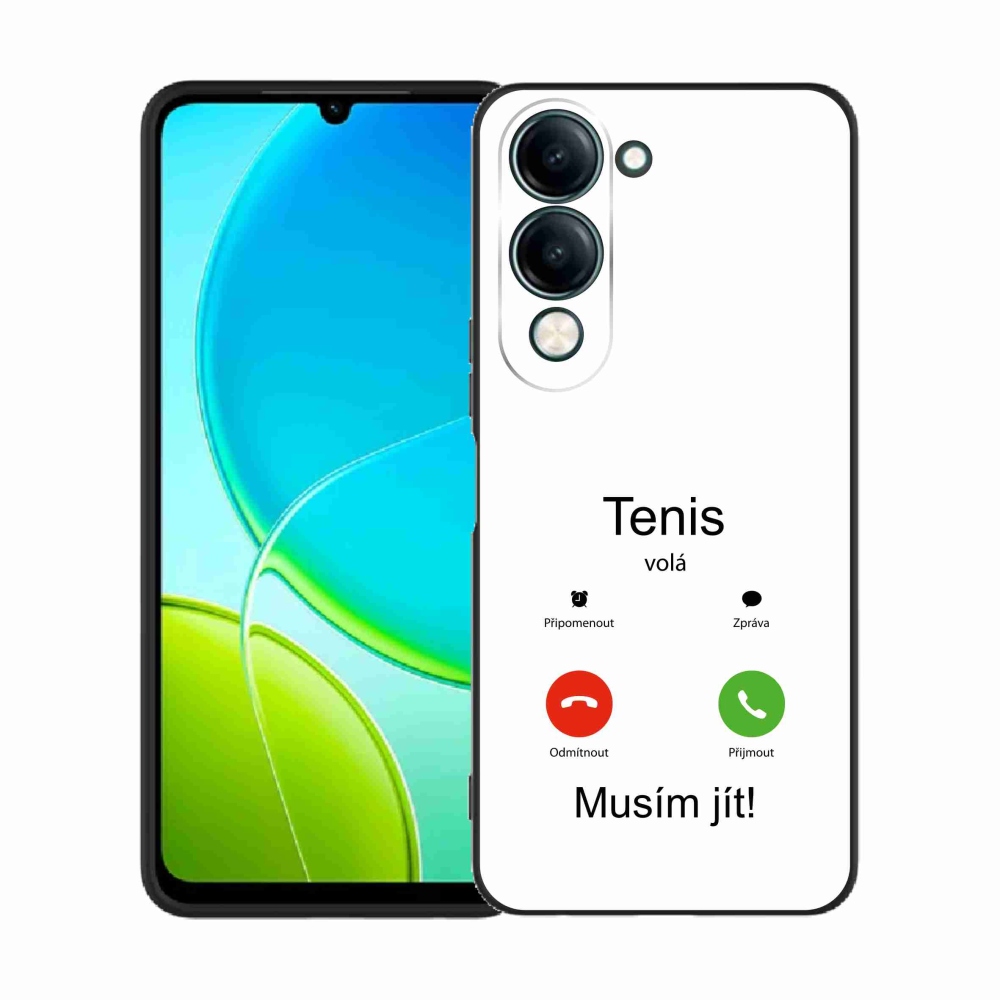 Gélový kryt mmCase na Vivo Y29s 5G - tenis volá biele pozadie