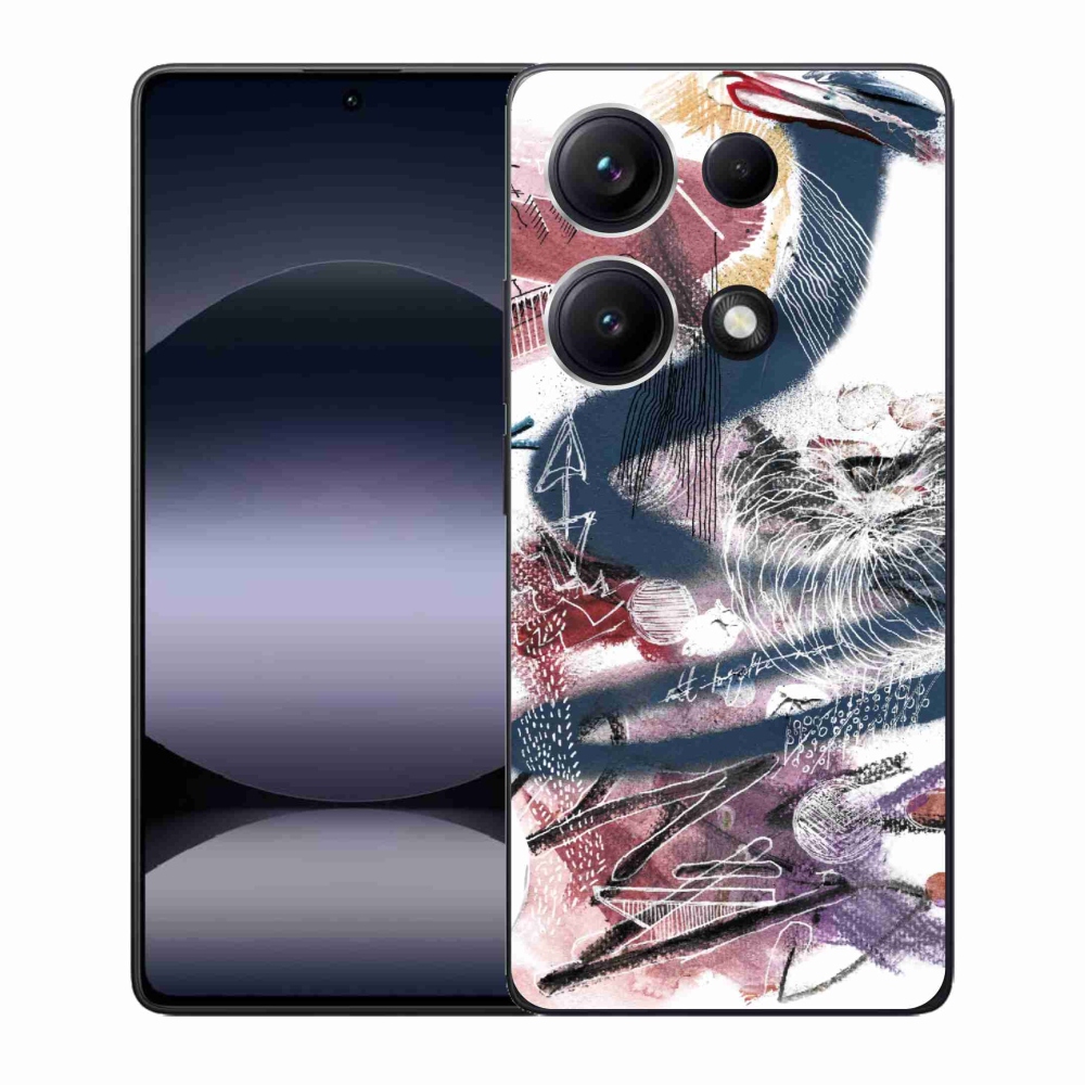 Gélový kryt mmCase na Xiaomi Redmi Note 14S - abstraktný motív 28
