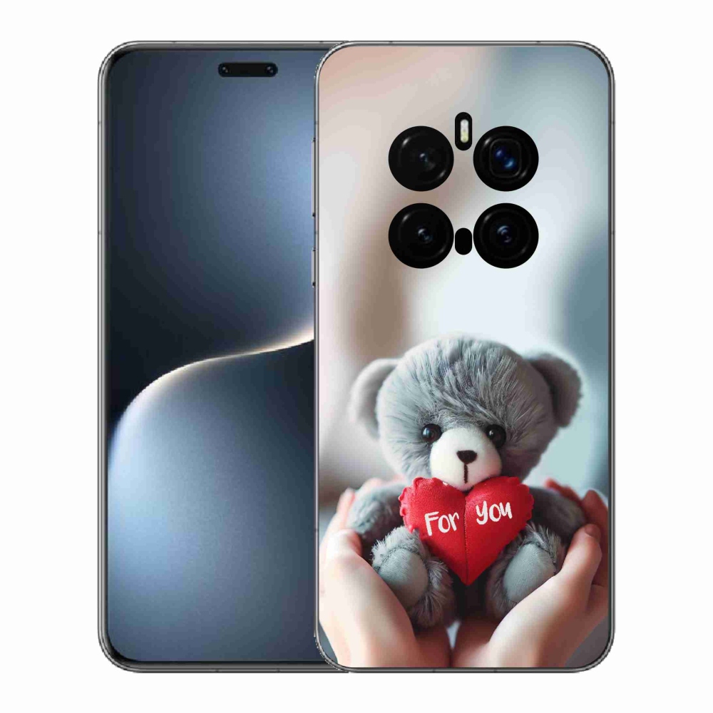 Gélový kryt mmCase na Honor Magic 7 Pro 5G - medvedík pre zamilovaných