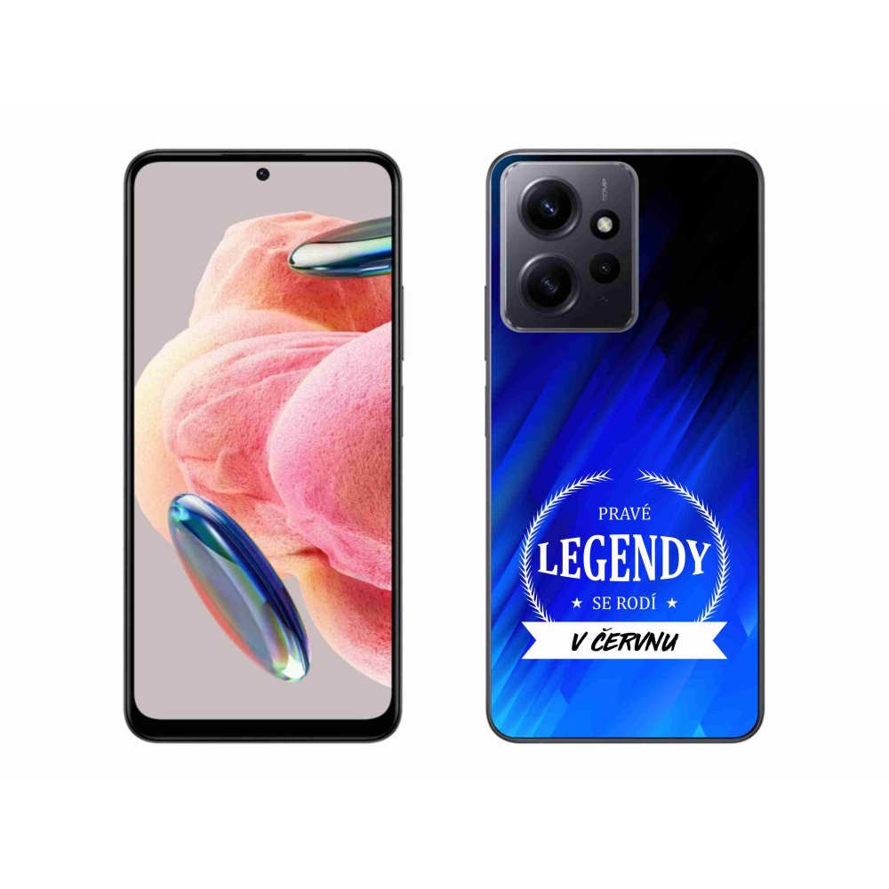 Gélový kryt mmCase na Xiaomi Redmi Note 12 4G - legendy v júni modré pozadí