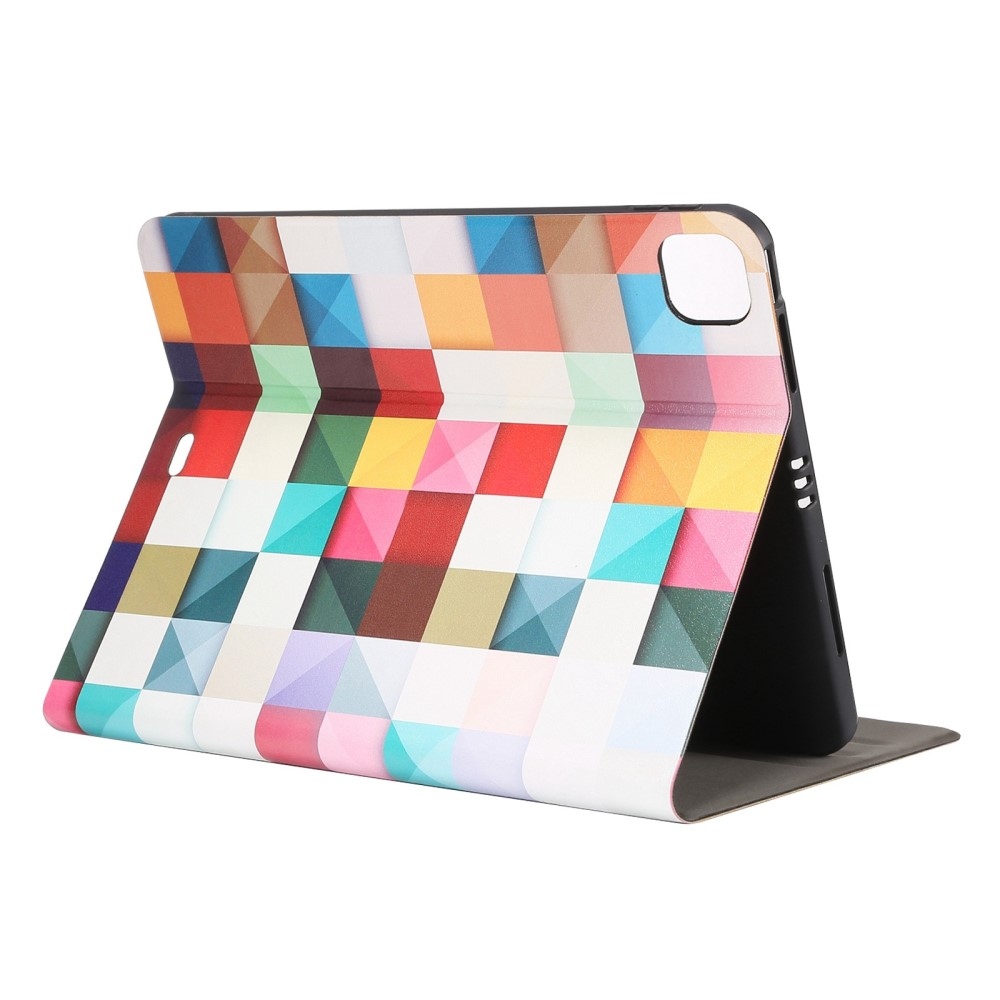Patte chytré zatváracie puzdro na iPad Pro 11 (2020/21/22) - farebné štvorčeky