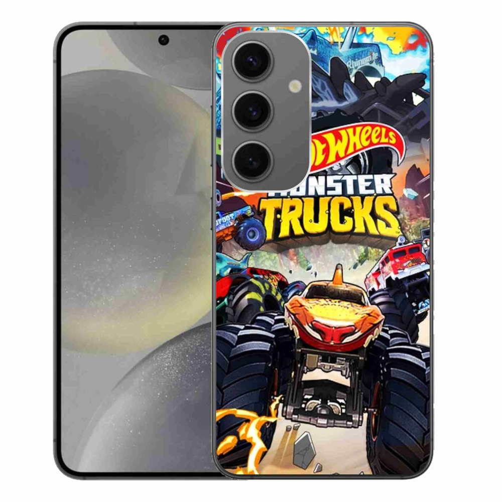 Gélový kryt mmCase na Samsung Galaxy S24+ - hot wheels 2